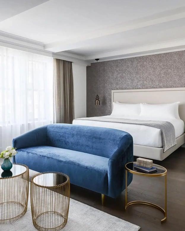 The Wallace Hotel Junior King Suite Interior