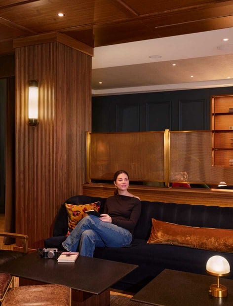 The Wallace lounge interior