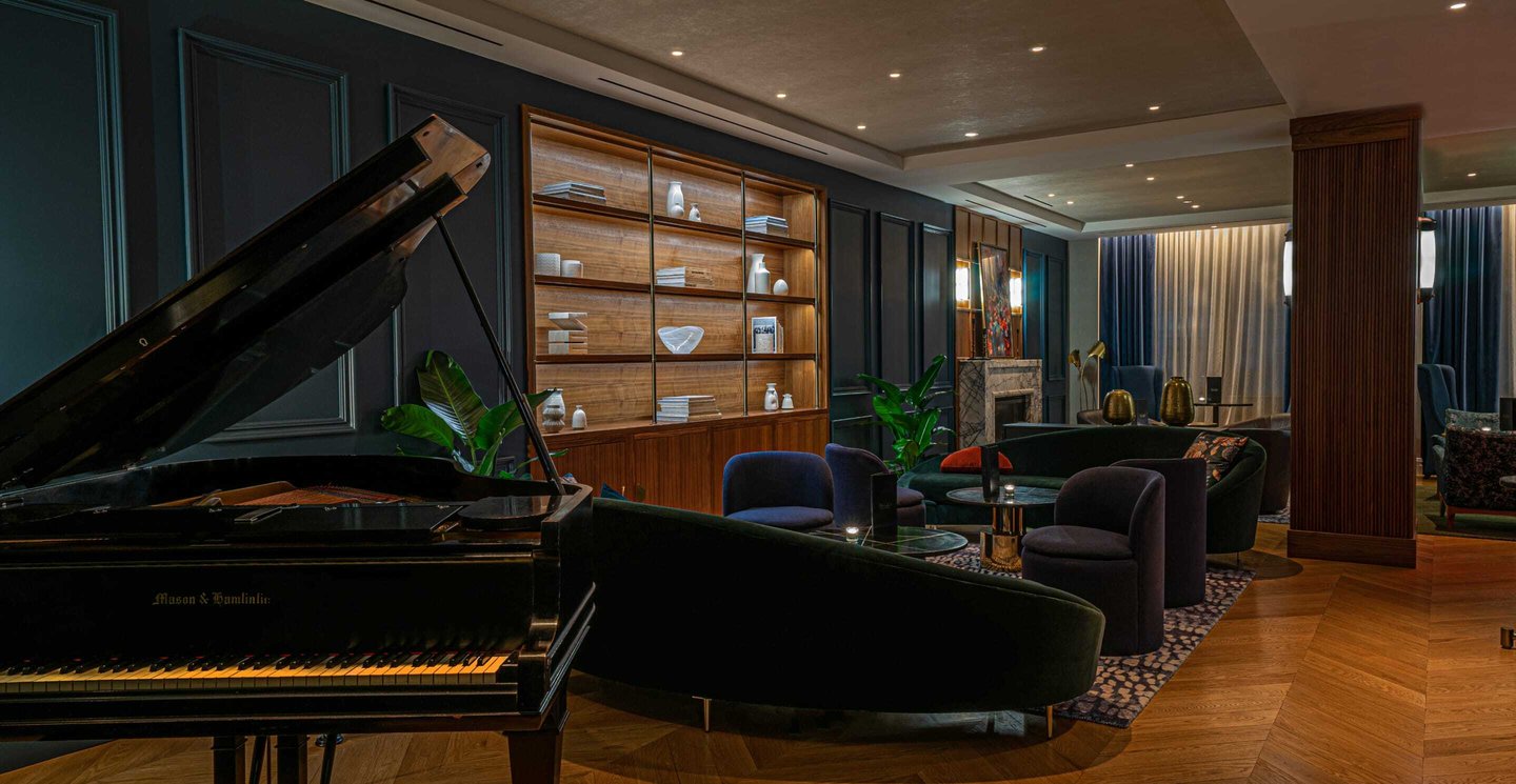 The Wallace lobby interior