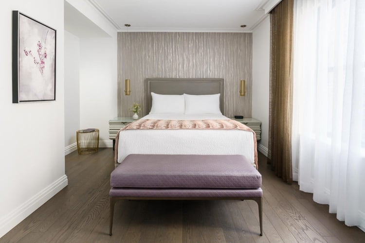 The Wallace Hotel Executive 1 Bedroom King Suite Room Interior