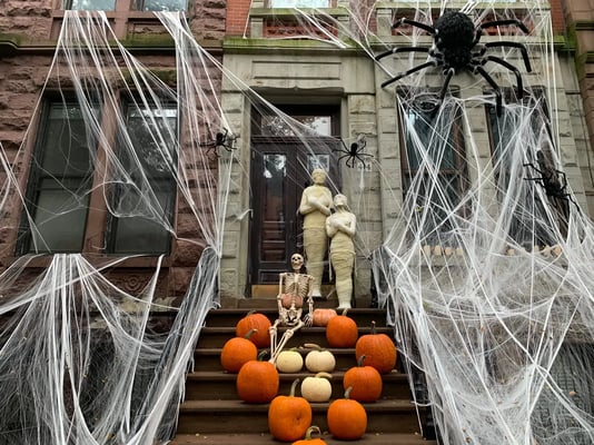Upper West Side Halloween Decorations - Image by Victoria Lipov / Shutterstock.com