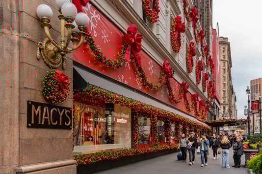 Macy's Holiday Decorations - Image by Heidi Besen / Shutterstock.com